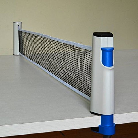 Image of Vinto King Fitness Innovative Retractable Table-Tennis Net With Adjustable Length And Push Clamps (Multicolor)