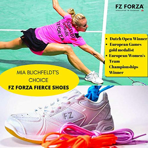 Image of FZ Forza Fierce Junior White Badminton Shoes (UK 3.5)