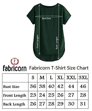 Fabricorn Stylish Combo of Plain B. Green and Wine Color Up and Down Cotton Tshirt for Women (Wine and B. Green, 3X-Large)