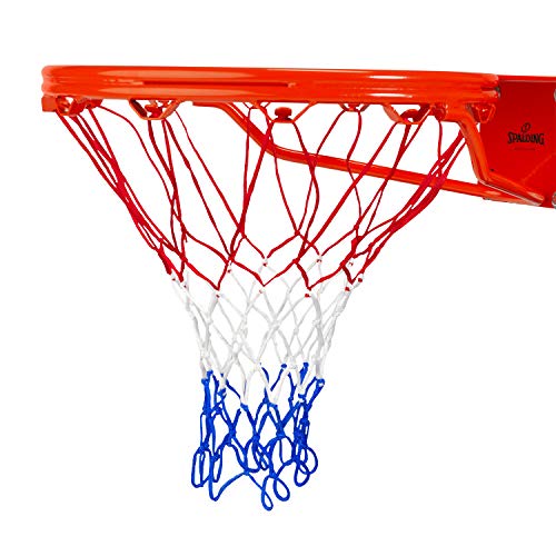 Spalding Pro-Shot Basketball Net, Blue-Red-White