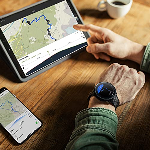 Suunto 9 BARO Titanium Charcoal Black Long and Smart Battery Life Durable GPS Sports Watch