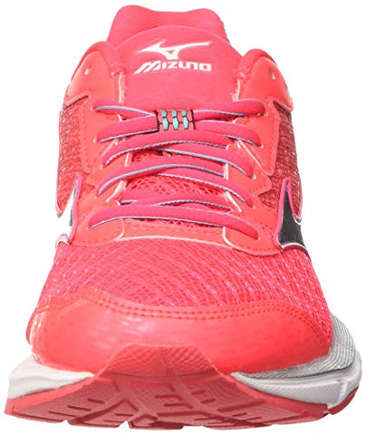 Image of Mizuno Women Wave Rider 19 Pink Running Shoes-4 UK/India (36.5 EU) (J1GD160308)