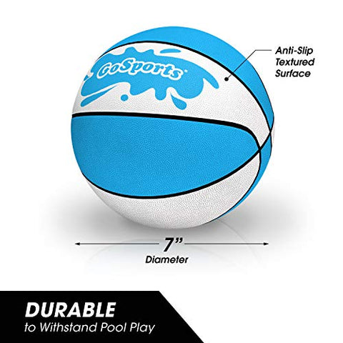 Image of GoSports Water Basketballs 2 Pack | Choose Between Size 3 and Size 6 | Great for Swimming Pool Basketball Hoops