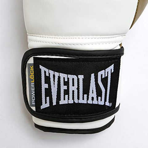 Image of Everlast P00000722 Boxing Gloves (White/Gold)