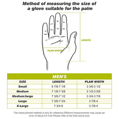 Image of Golf Glove for Men's Left Hand White Soft Leather Breathable Professional Golf Hand Wear