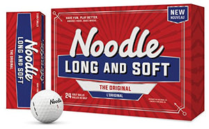 TaylorMade ND18 Long & Soft Ddz Noodle Long & Soft Golf Ball (2 Dozen)