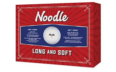 Image of TaylorMade ND18 Long & Soft Ddz Noodle Long & Soft Golf Ball (2 Dozen)