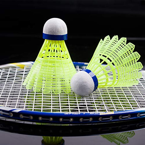 Image of Senston Two Pieces Graphite Shaft Badminton Racquet,Badminton Racket Set,Including Badminton Bag,Set of 2