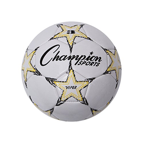 Champion Sports Viper Soccer Ball, Size 3
