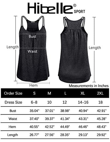Image of Hibelle Sport Tank Tops for Women, Fashion Summer Workout Yoga Top Racerback Running Exercise Tanks Shirts Tennis Gym Athletic Clothes Active Wear Outfits Blue Pattern Large