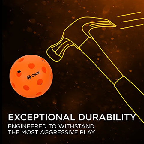 Image of Pure 2 Outdoor Pickleballs (Yellow, 6 Pack)