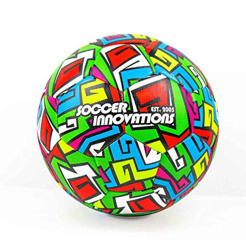 Image of Soccer Innovations Graffiti Style Waterproof FIFA Approved Street Ball, Size 5