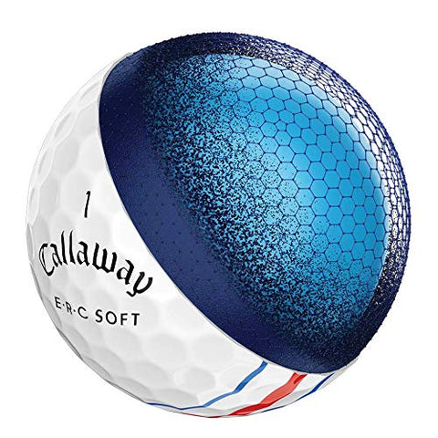Image of Callaway Golf ERC Soft Triple Track Golf Balls, (One Dozen), Yellow