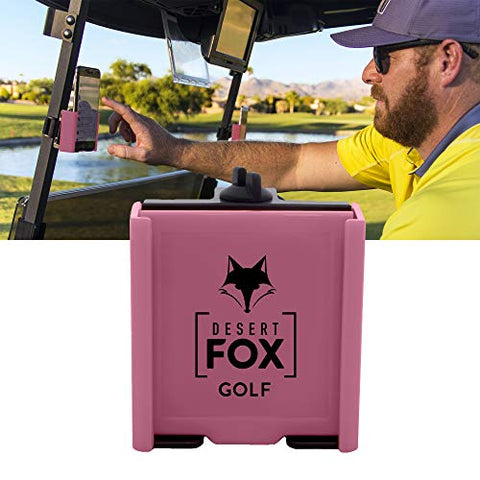 Image of Desert Fox Golf Phone Caddy - Pink