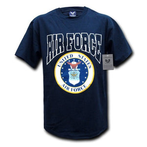 Rapiddominance Air Force Classic Military Tee, Navy, X-Large