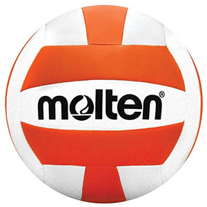 Molten Camp Volleyball, Orange/White, Official (MS500-ORA)