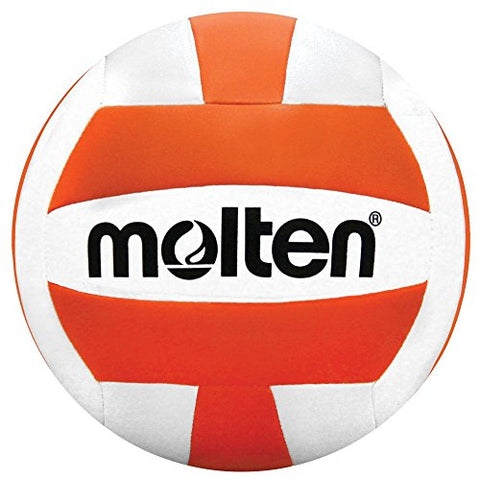 Molten Camp Volleyball, Orange/White, Official (MS500-ORA)
