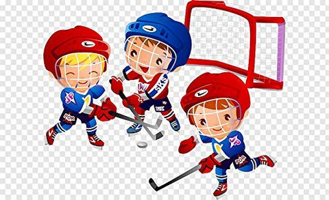 Image of Verbier Hockey Set for Kids 2 Hockey Sticks 1 Ball Kids Party Return Gift (3-5 Year) Pack of 1