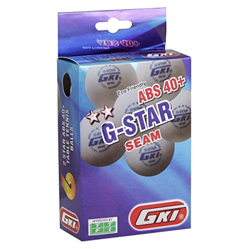 GKI G-Star Plastic, ABS Tennis Ball, (White)