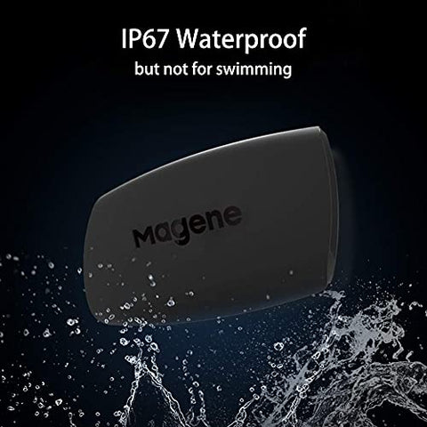 Image of Magene H64 Heart Rate Monitor Chest Strap Fitness Tracker IP67 Waterproof Support Bluetooth 4.0 and ANT+, iPhone & Android Compatible