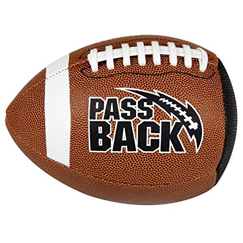 Passback Official Composite Football, Ages 14+, High School Training Football
