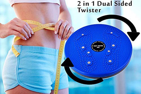 Image of ALN® Tummy Twister Abdominal ABS Exerciser Body Toner-Fat Buster Oblique Workout Perfect Waist Trimmer Home Gym Equipment for Men and Women(Multicolor)