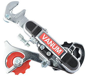 Gadget Deals Aluminium Vanum Steel Bicycle Gear Rear Derailleur 5/6 Speed, Silver