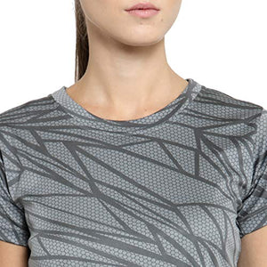 Boston Club Women's T-Shirt (BC-tshirt-02-grey_Grey_Large)