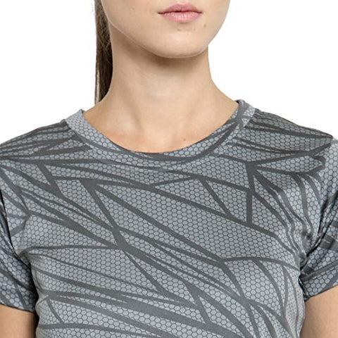Image of Boston Club Women's T-Shirt (BC-tshirt-02-grey_Grey_Large)