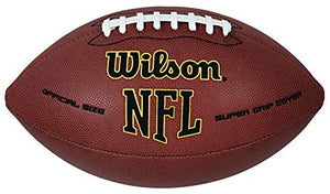 Wilson Sporting Goods NFL Super Grip Official composite Football , Brown