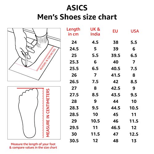 ASICS Men's Court Control Ff Mako Blue/Pure Silver Badminton Shoes-6 UK (40 EU) (7 US) (1071A021)