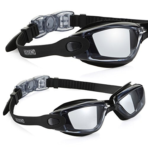 Aegend Swim Goggles, Swimming Goggles No Leaking Full Protection Adult Men  Women Youth