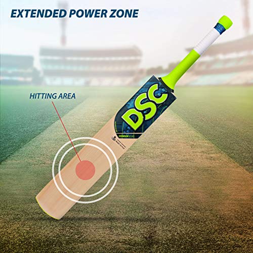 DSC Condor Scud Kashmir Willow Cricket Bat ( Size: 3, Ball_ type : Leather Ball, Playing Style : All-Round )