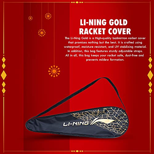 Li-Ning Diwali Badminton Set (2 x Li-Ning Rackets & 6, Bolt Boost Nylon Shuttlecocks & Racket Bag)