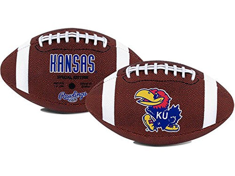 Image of NCAA Kansas Jayhawks Game Time Full Size Football