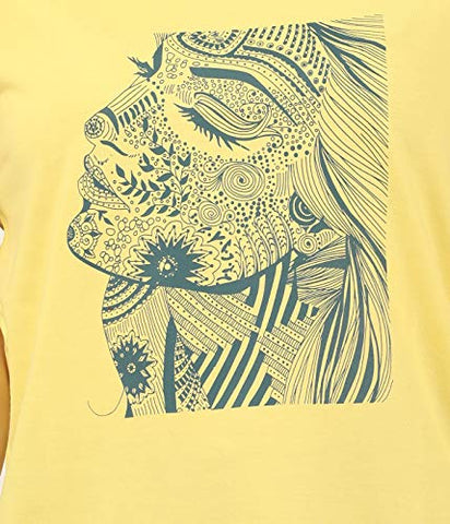 Image of LAYA Women's T-Shirt (Pack of 3) (LA/SUNRISE/PACKA_Assorted_XX-Large)