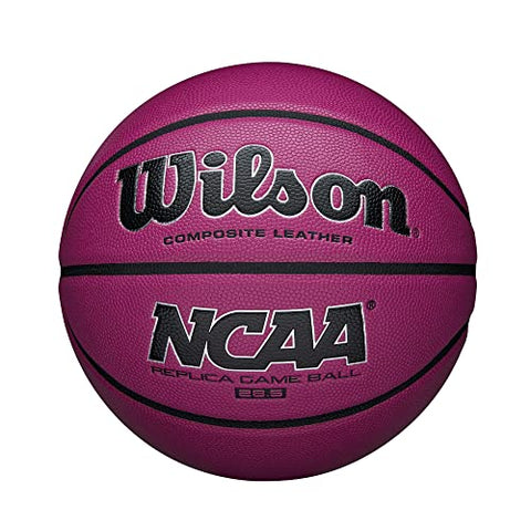 Image of Wilson NCAA Replica Game Basketball, Pink, 28.5-Inch