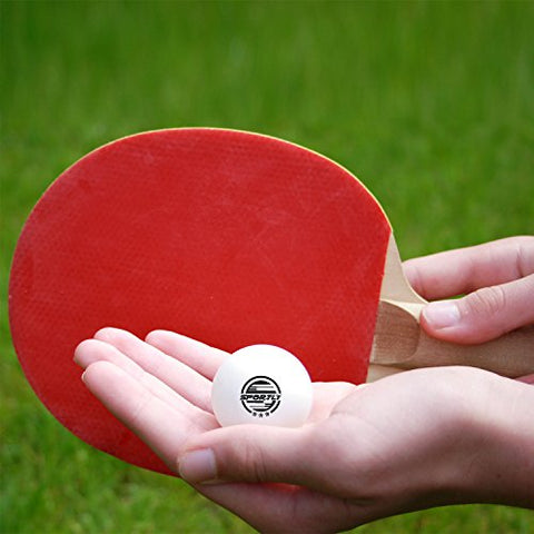 Image of Sportly® Table Tennis Ping Pong Balls, 3-Star 40mm Advanced Training Regulation Size Balls,-12 Pk- White