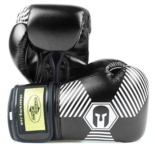Cheerwing Pro Boxing Gloves for Sparring Kickboxing Muay Thai Fighting Punching Bag & Combat Training