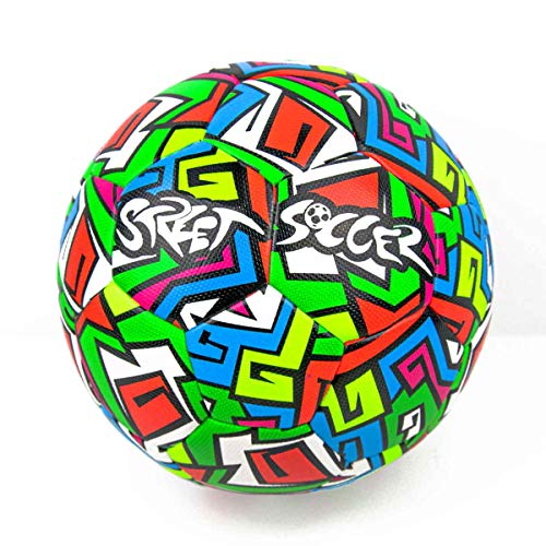 Soccer Innovations Graffiti Style Waterproof FIFA Approved Street Ball, Size 5
