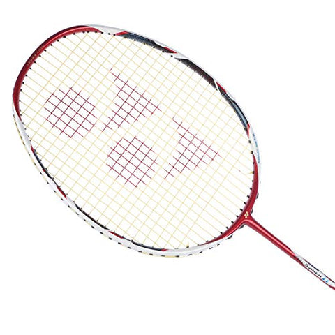 Image of Yonex Arcsaber 11 strung Badminton Racquet ( Red , G4 , 85-92 grams , 20-25 lbs)