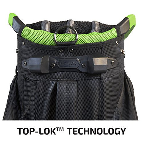 Image of Bag Boy Chiller Cart Bag Black/Charcoal/Lime Chiller Cart Bag