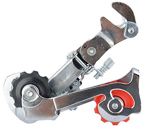 Image of Gadget Deals Aluminium Vanum Steel Bicycle Gear Rear Derailleur 5/6 Speed, Silver