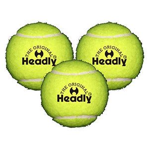 Silver's Rubber Headly Light Cricket Tennis Ball (Yellow) -Pack of 3