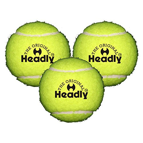 Image of Silver's Rubber Headly Light Cricket Tennis Ball (Yellow) -Pack of 3