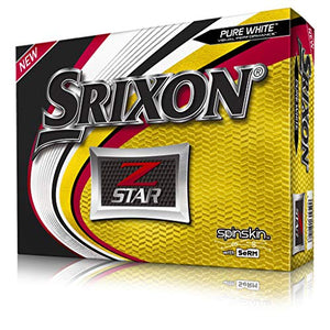 Srixon Z-Star 6 Pure White Golf Balls (One Dozen)