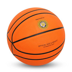 Nivia True Orange Rubber Basketball ( Size: 7, Color : Orange, Ideal for : Training/Match )