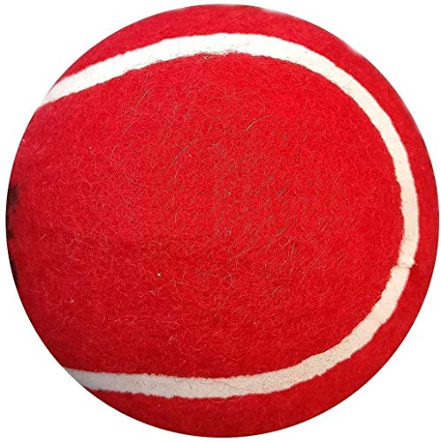 Light Weight Cricket Tennis Ball Red (Pack of 12)
