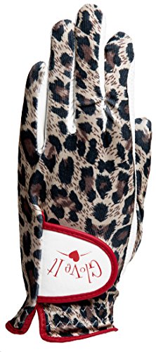 Womens Golf Glove Leopard COLOR Leopard Left Hand Large