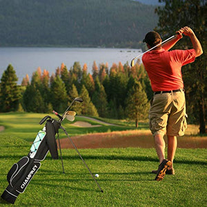 Champkey Lightweight Golf Stand Bag - Easy to Carry & Durable Pitch Golf Bag – Golf Sunday Bag Ideal for Golf Course & Travel